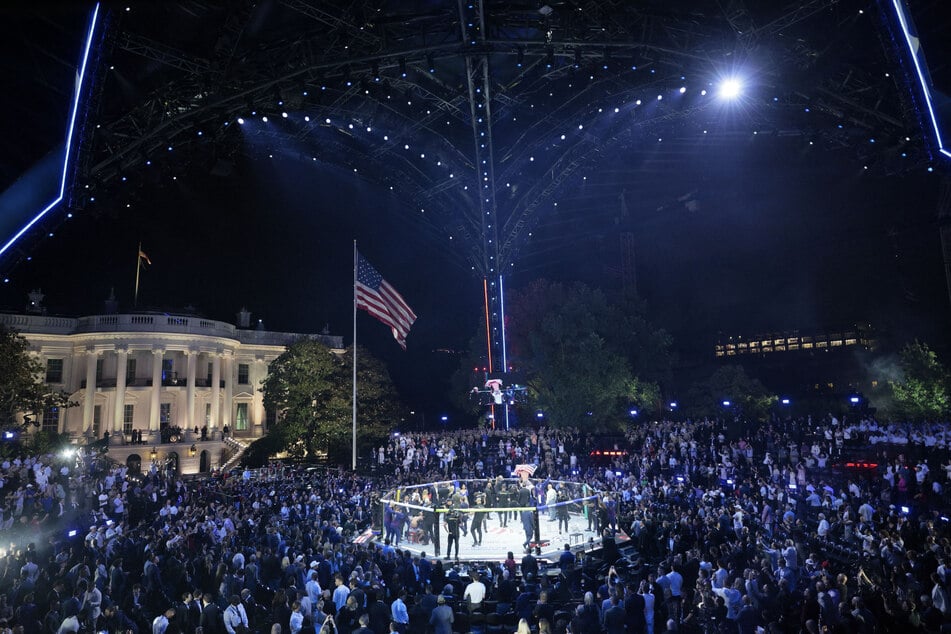 Several men were arrested for plotting to attack President Donald Trump's UFC birthday bash with sniper rifles and drones.