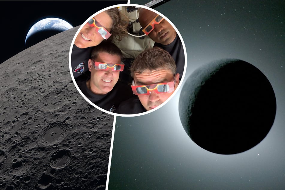 Artemis II crew captures epic images of solar eclipse in space!