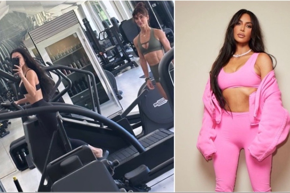 Kim Kardashian gets back in the game after injury