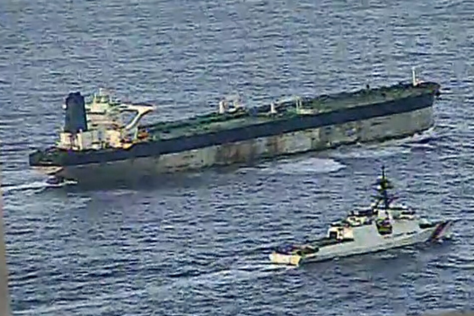 Russia slammed the US for stoking "military-political tension" by seizing a Russian-flagged oil tanker.