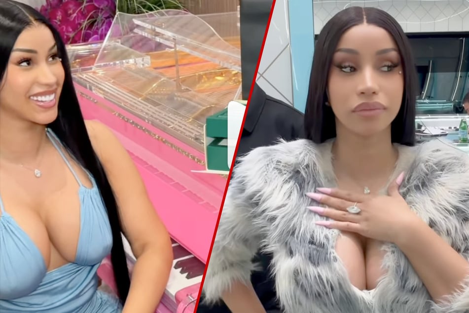 Cardi B spoils herself: "From Belcalis to Cardi B…a gift from me to me!!"