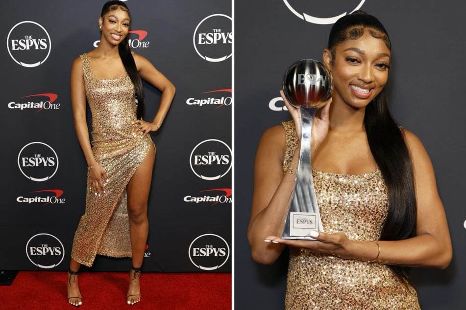 LSU hooper Angel Reese had the crowd laughing at the 2023 ESPY Awards.