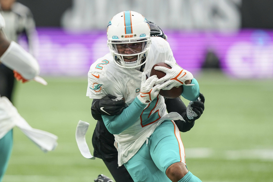 Albert Wilson caught four passes for 87 yards on Thursday night.