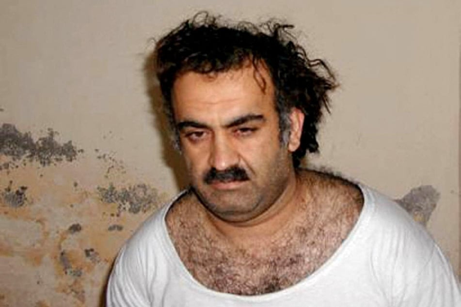 This handout photo obtained March 1, 2003, shows Khalid Sheikh Mohammed, alleged organizer of the September 11, 2001, attacks, shortly after his capture.