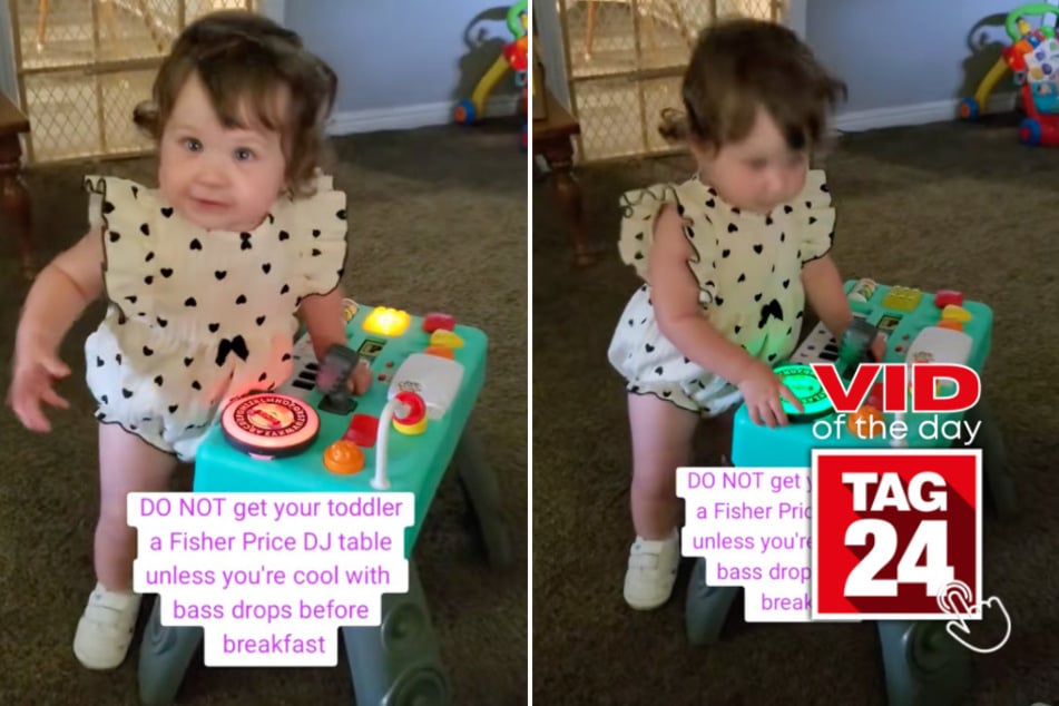 Viral Video of the Day for June 28, 2025: DJ Cabbage Patch Kid spins some bangin' beats