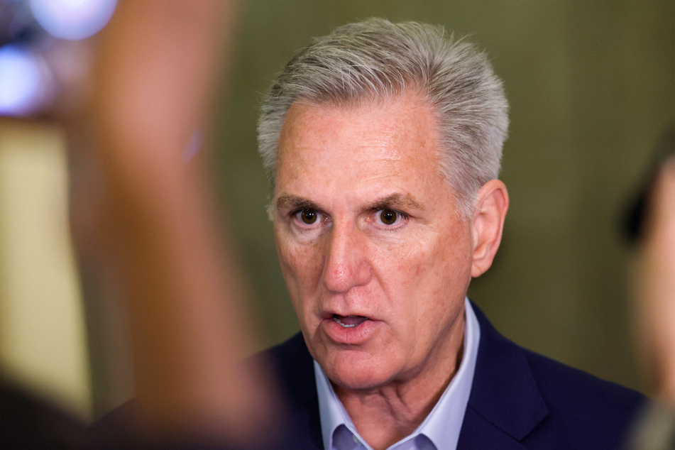 Did Kevin McCarthy (pictured) try to make things right with Donald Trump supporters?