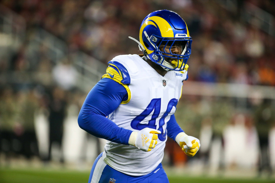 Von Miller was traded from the Broncos to the Rams last week.