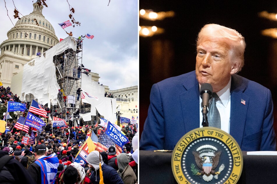 President Donald Trump has revealed there has been a lot of talk in his administration of forming a compensation fund for the pardoned January 6 Capitol rioters.