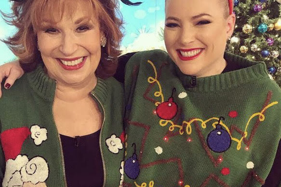 Meghan McCain (r) and Joy Behar (l). The two have had several harsh debates on air.