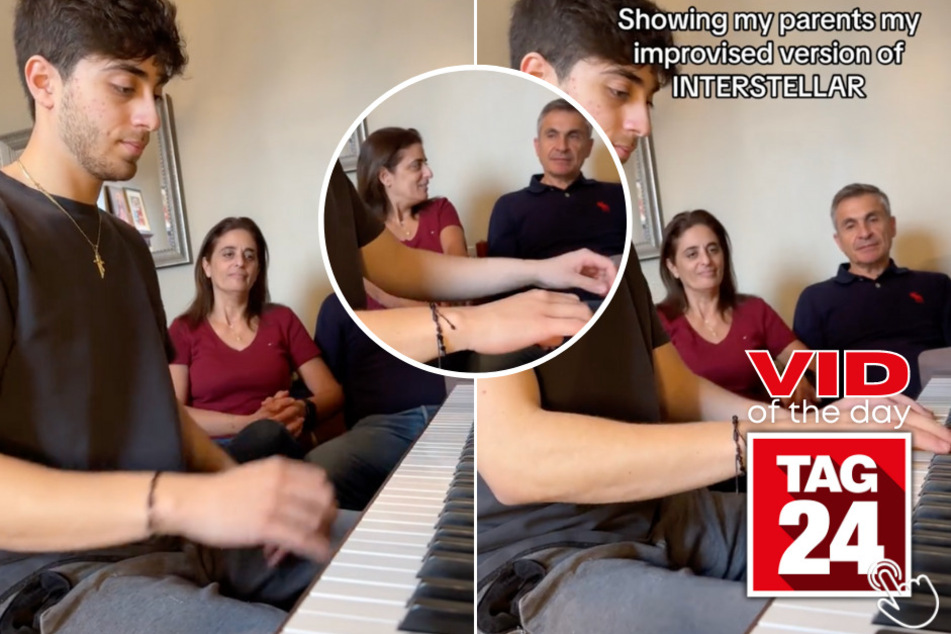 Today's Viral Video of the Day features a pianist on TikTok who went viral for his incredible version of the iconic Interstellar track.