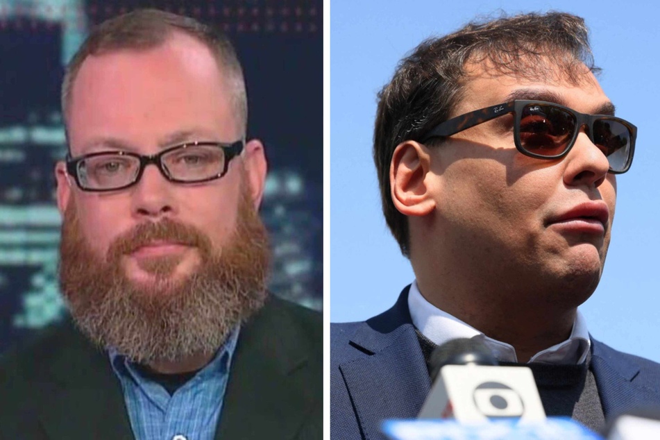 Vet with George Santos con claim seeks vengeance until he's "dragged away in handcuffs"