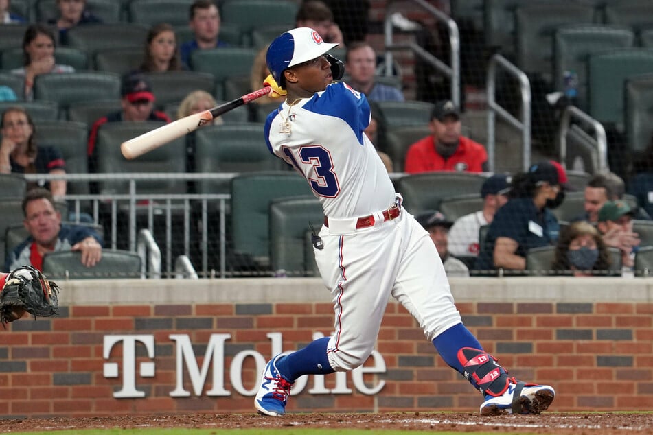Atlanta Braves batter Ronald Acuna, Jr.