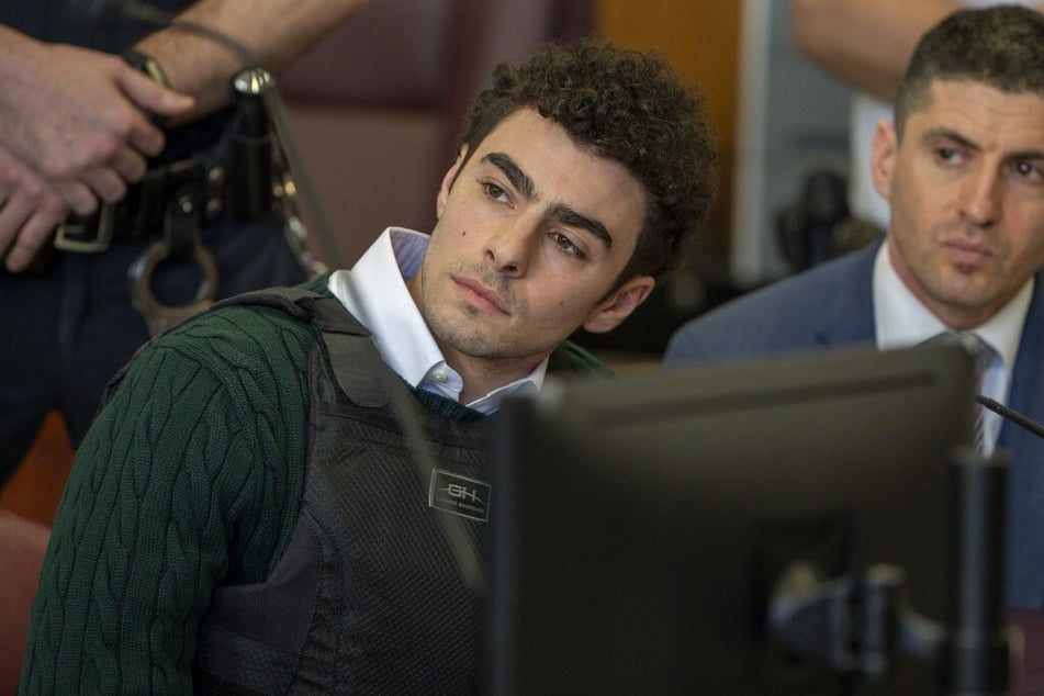 Luigi Mangione attends a hearing at the Manhattan Supreme Court in New York City on February 21, 2025, after being accused of killing UnitedHealthcare CEO Brian Thompson.