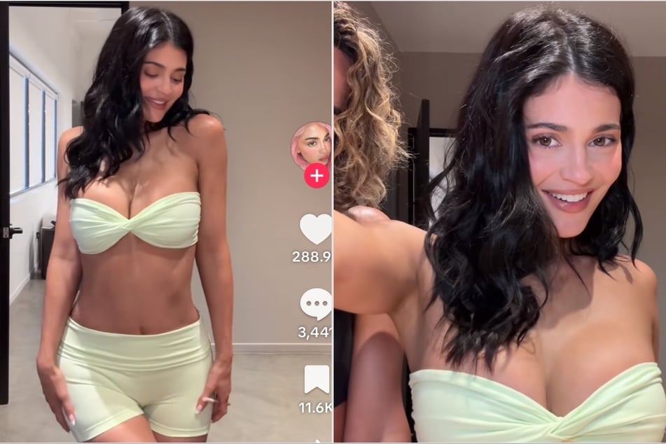 Kylie Jenner says she's a "bad b****" in viral TikTok after showing off her newest skill