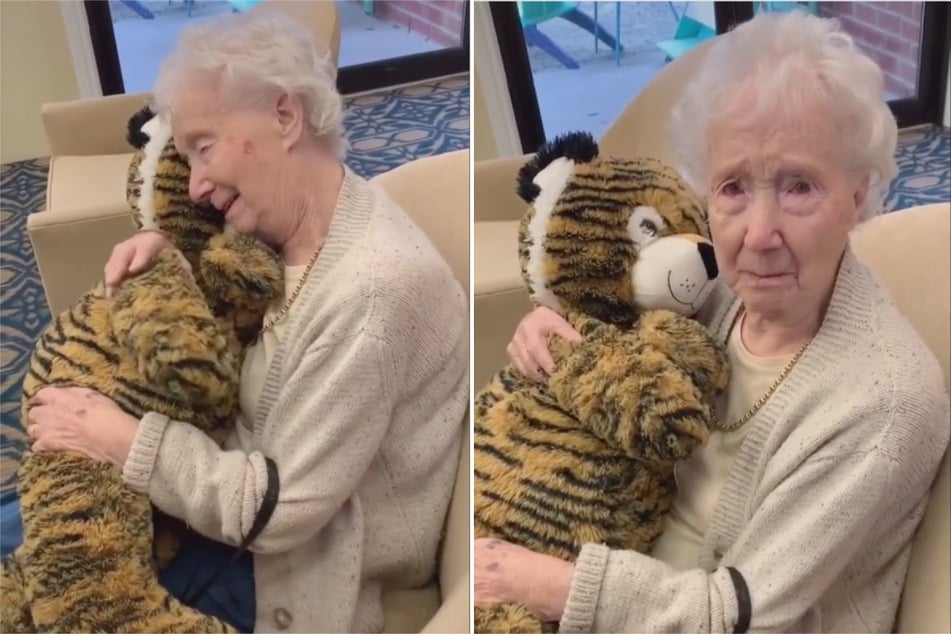 This 97-year-old's reaction to a Christmas surprise is leaving TikTok users in tears