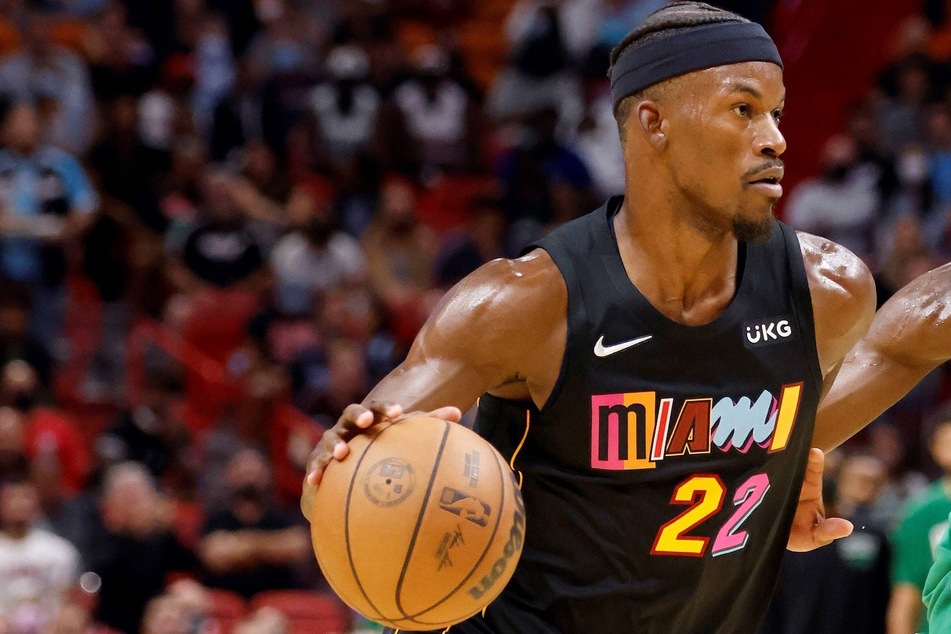 Heat forward Jimmy Butler scored a game-high 32 points against the Wizards on Thursday night.