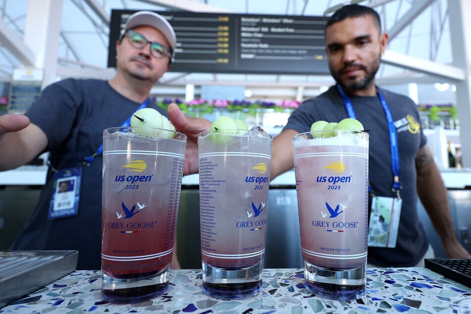 The Honey Deuce cocktail sold at the US Open features Grey Goose vodka.