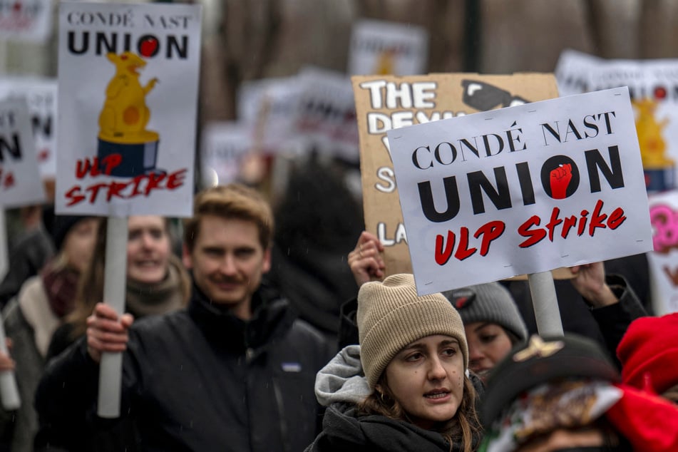 Condé Nast staff stage walkout in protest of company layoffs