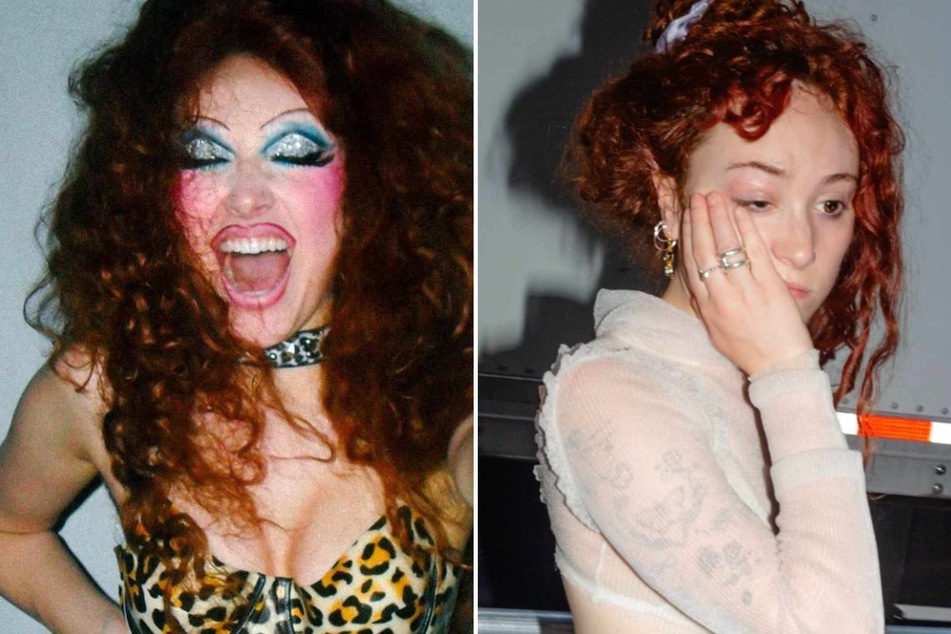 Rising superstar Chappell Roan is known for her "drag queen" style of over-the-top makeup and fashion. Now she's gone back to basics!