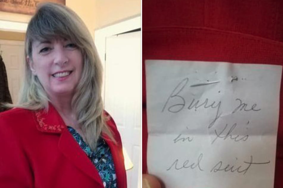 Woman buys secondhand blazer and makes mysterious discovery in pocket