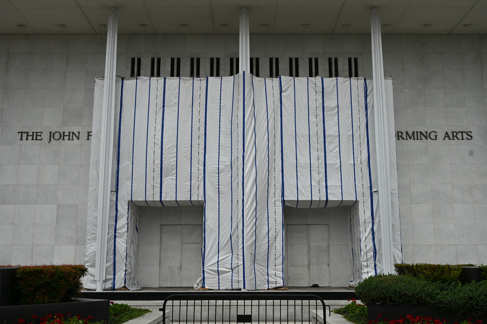 A federal judge is demanding answers as the Kennedy Center keeps a cover over the spot where Trump's name was.