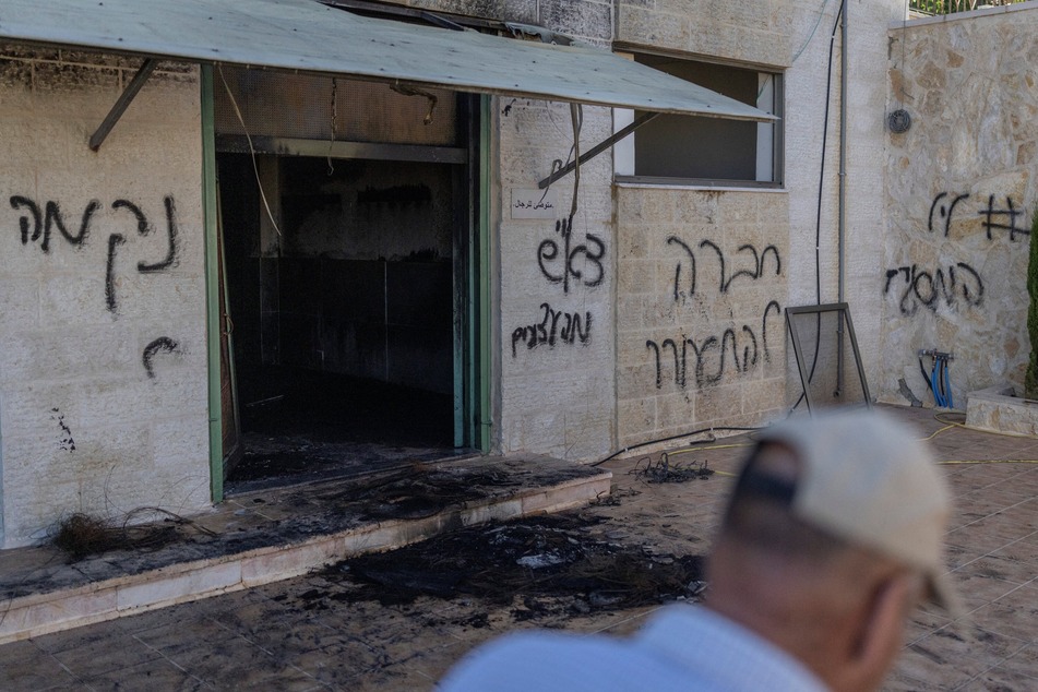 Israeli settlers torch West Bank mosque in latest act of escalating violence