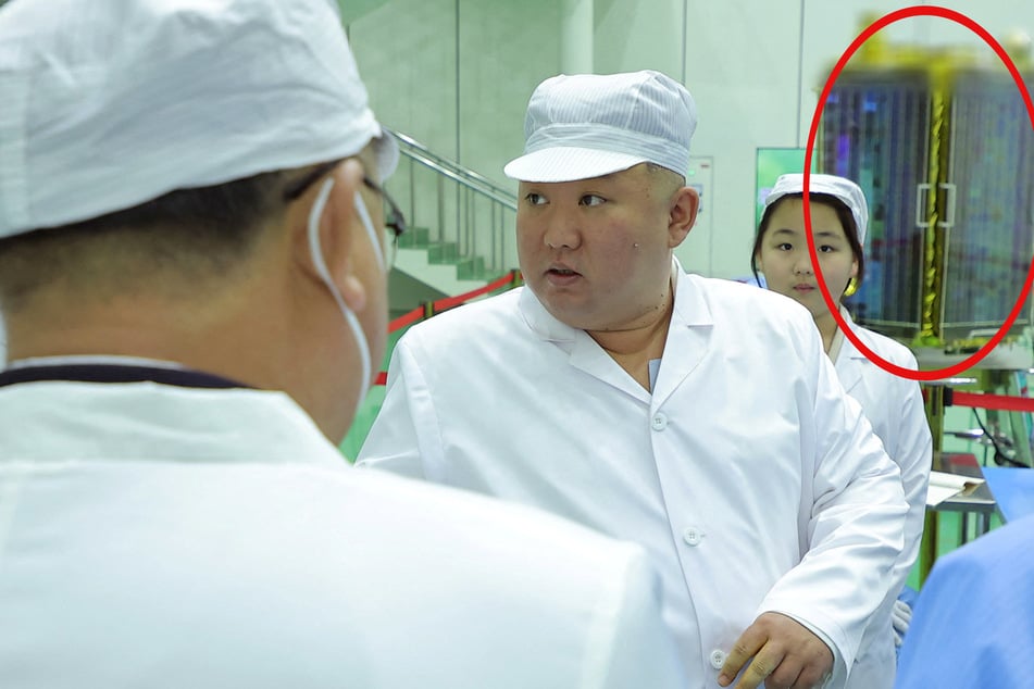 North Korea's spy satellite revealed as Kim Jong-un gives final approval