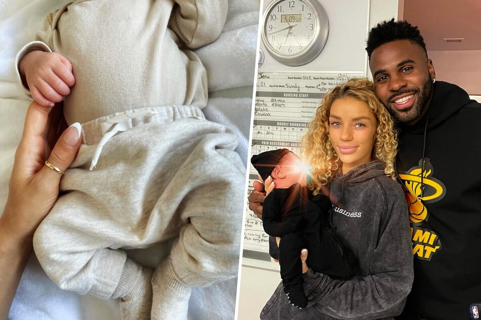 Jason Derulo and Jena Frumes welcome their first child
