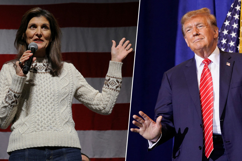 Trump closes in on Republican presidential nomination in New Hampshire