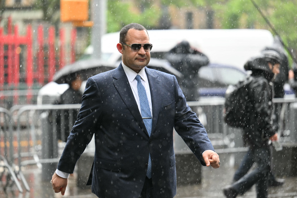 Menendez's co-defendant, the Egyptian-American Wael Hana, was also present in court on Wednesday.