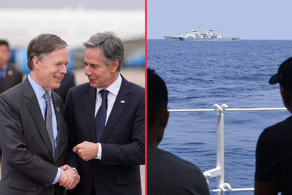 Nicholas Burns has hit out at Beijing for making it "impossible" to improve relations.