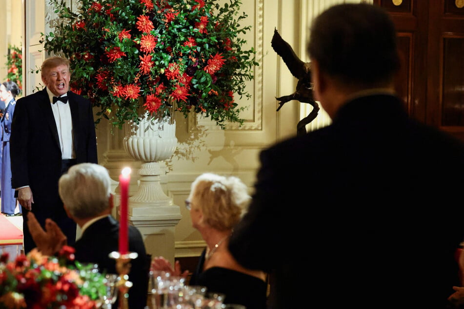 President Donald Trump speaks during a state dinner for Chinese President Xi Jinping on September 24, 2026.