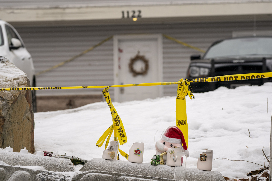 The house on King Road where the four college students were murdered has been taped off amid the ongoing investigation.