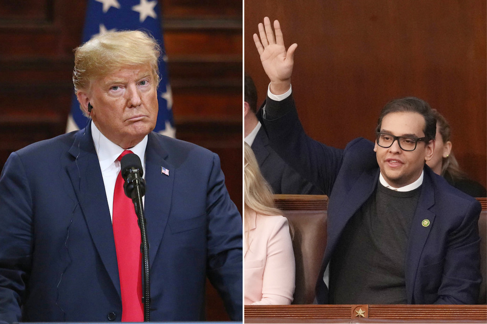 George Santos appears in bizarre Donald Trump "running mate" video