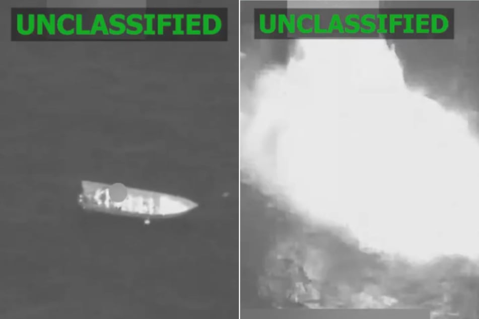The US military killed two people in the latest deadly strike on what the Trump administration claims are drug-trafficking boats in international waters.