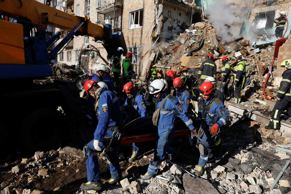 Russia condemned after unleashing bloody attack that kills children in Kyiv