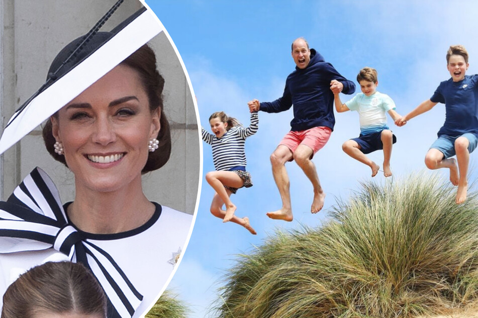 Kate Middleton celebrates Prince William's birthday with rare photo of kids