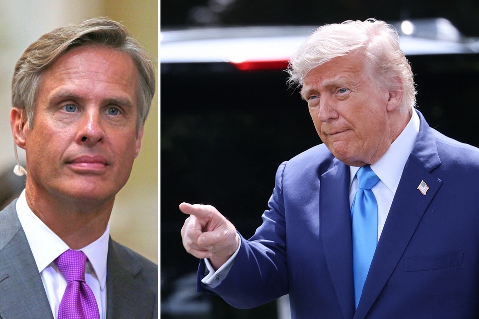 A spokesperson for Donald Trump's (r.) administration says they are demanding that ABC News fire reporter Terry Moran (l.) for criticizing the president.