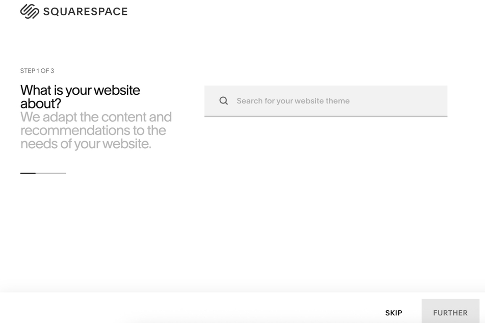 Squarespace's built-in AI allows users to fully customize their website.