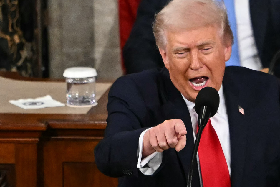 President Donald Trump tore into NATO members in a raging social media post on Friday, branding the US allies "cowards."