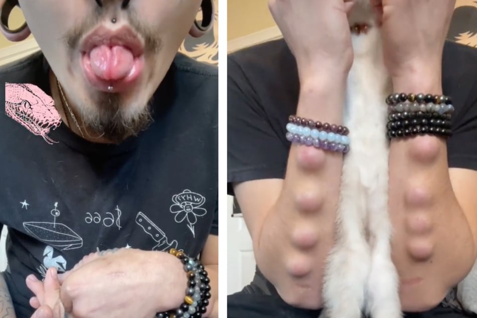 California man has creepy body mod obsession that will get your skin crawling