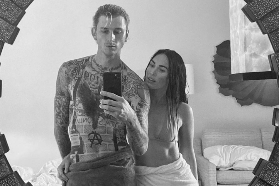 Megan Fox in seventh heaven: "Loving him is like being in love with a tsunami"