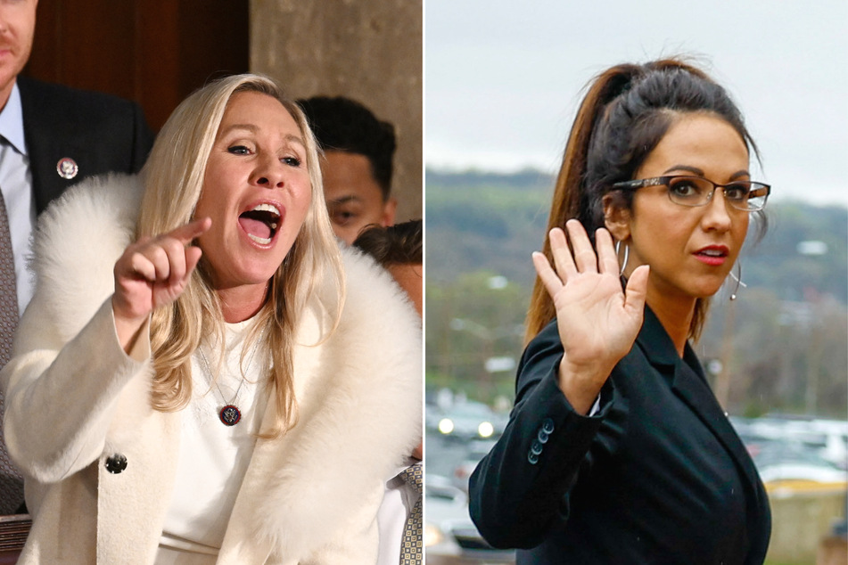 Congresswomen Marjorie Taylor Greene and Lauren Boebert got into a tense exchange on Wednesday regarding their attempts to impeach President Joe Biden.