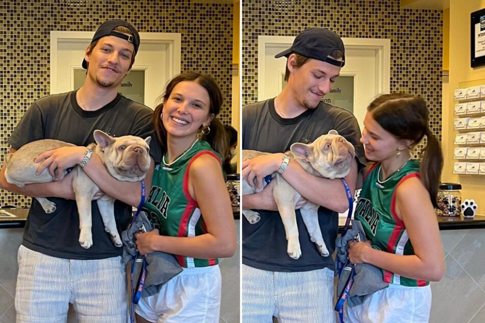 Millie Bobby Brown and Jake Bongiovi help rescue pup find forever home!
