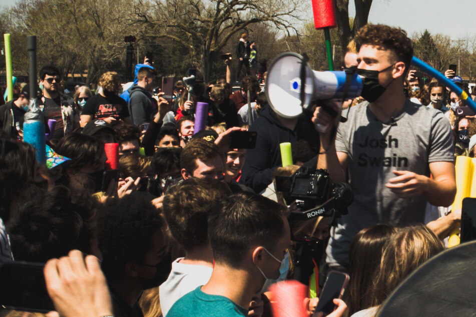 Hundreds of Joshes battle it out with pool noodles for the Ultimate Josh title