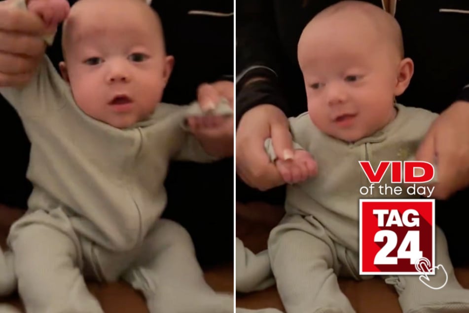 Viral Video of the Day for November 30, 2024: Baby's groovy dance moves steal the show!