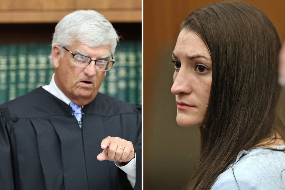 The judge presiding over Lindsay Clancy's (r) murder trial employed a "dynamite charge" in a last-ditch effort to avoid a hung jury.