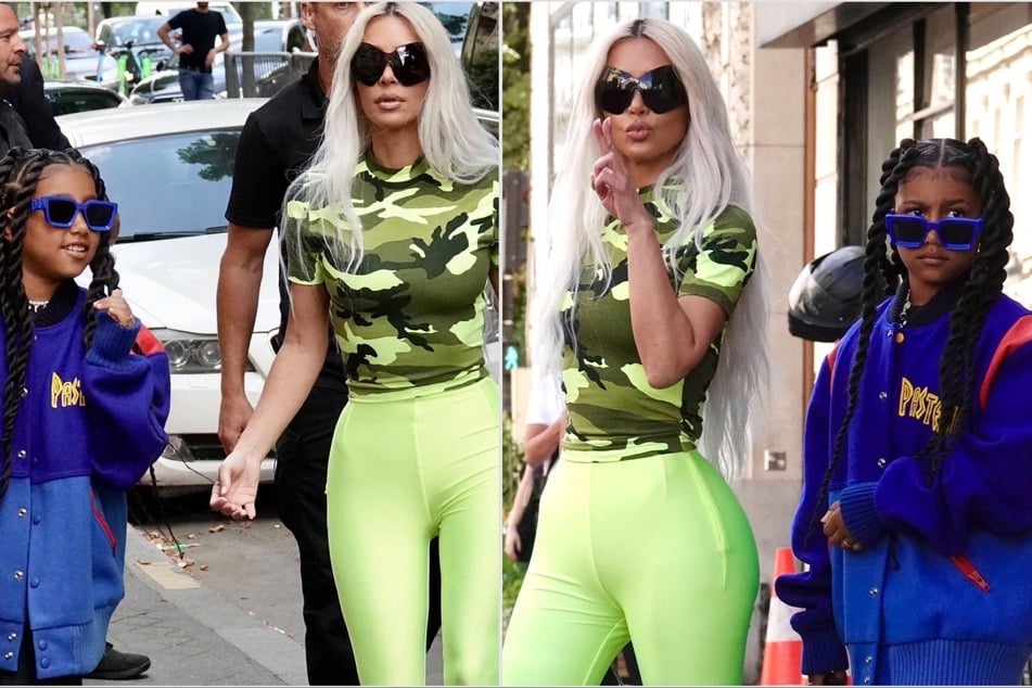 Kim Kardashian hits back at "nepo baby" uproar with support of North West as Simba