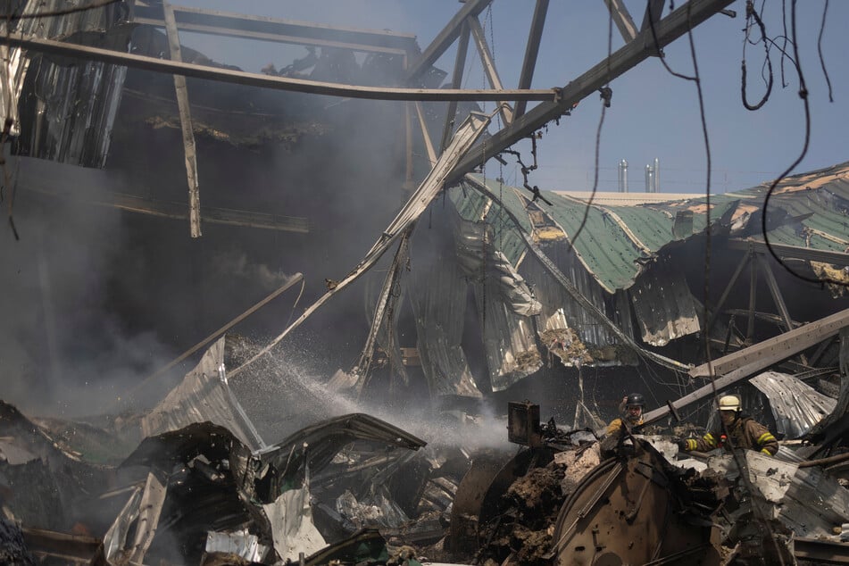 Russia hit the Ukrainian city of Kharkiv with missile strikes on Thursday in what Ukrainian President Volodymyr Zelensky called an "extremely brutal attack."