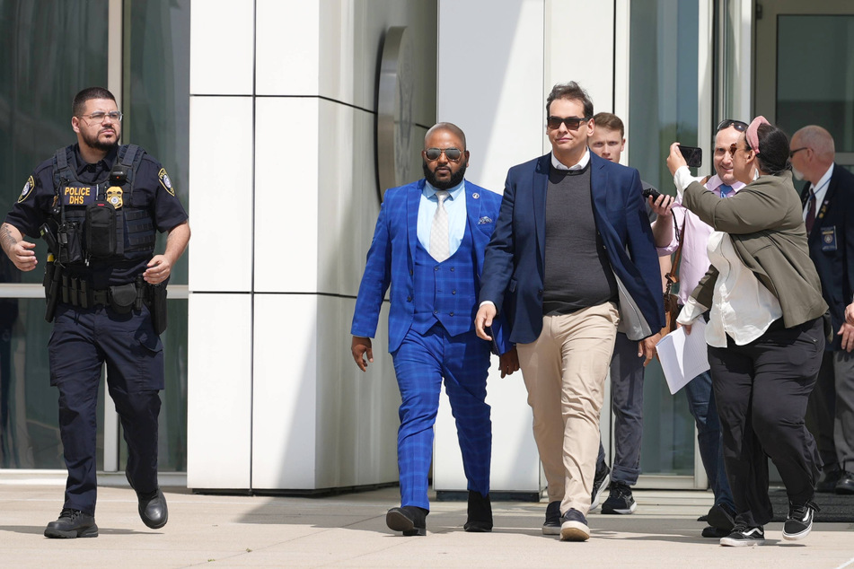 A staff member for controversial Representative George Santos is facing punishment for harassing a journalist on social media.
